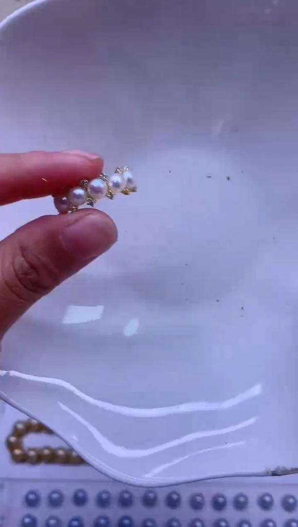 【闪购商品】淡水珍珠戒指合金淡水珍珠戒指