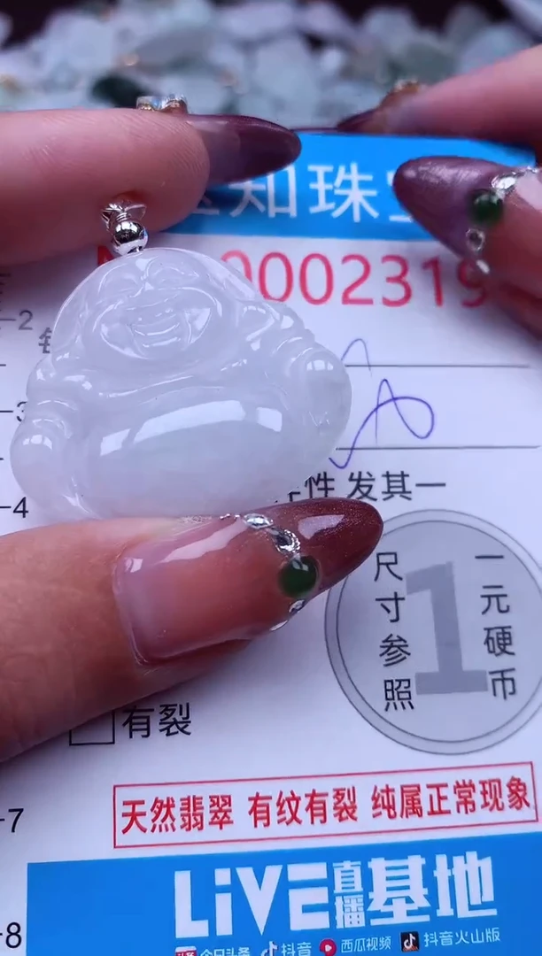 吊坠(不含链)未镶嵌翡翠2319