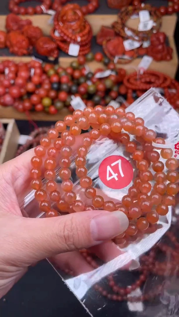 【闪购商品】南红玛瑙珠宝奇石未镶嵌47-6+