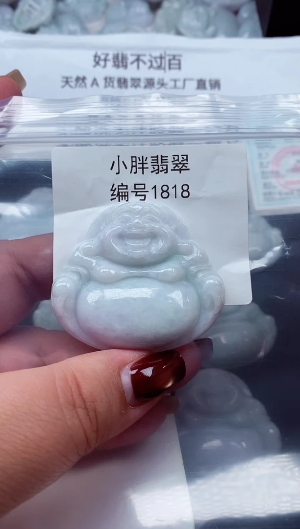 颈饰未镶嵌翡翠缅甸天然A货翡翠1818