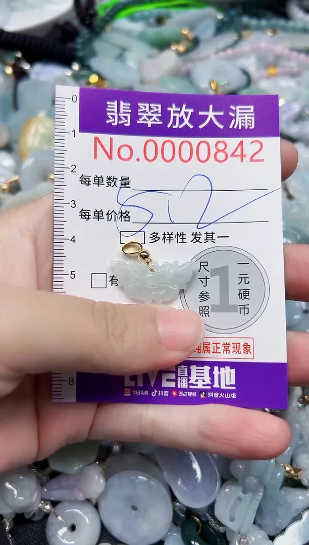 颈饰未镶嵌翡翠842