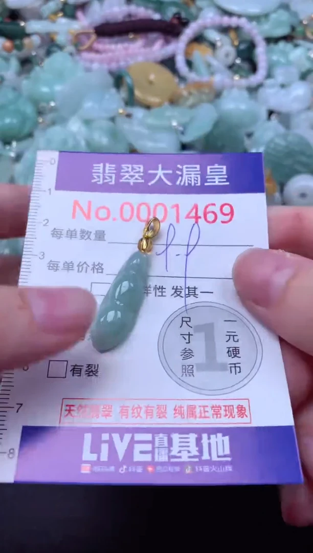 吊坠(不含链)未镶嵌翡翠1469