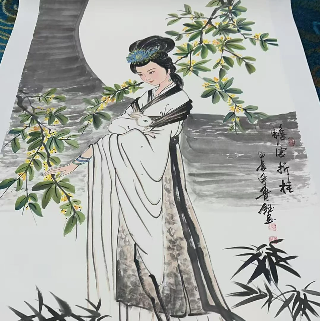橱窗展示/文峰艺术展厅/王奉超（笔名：鲁钰）宣纸国画/带证书带授权