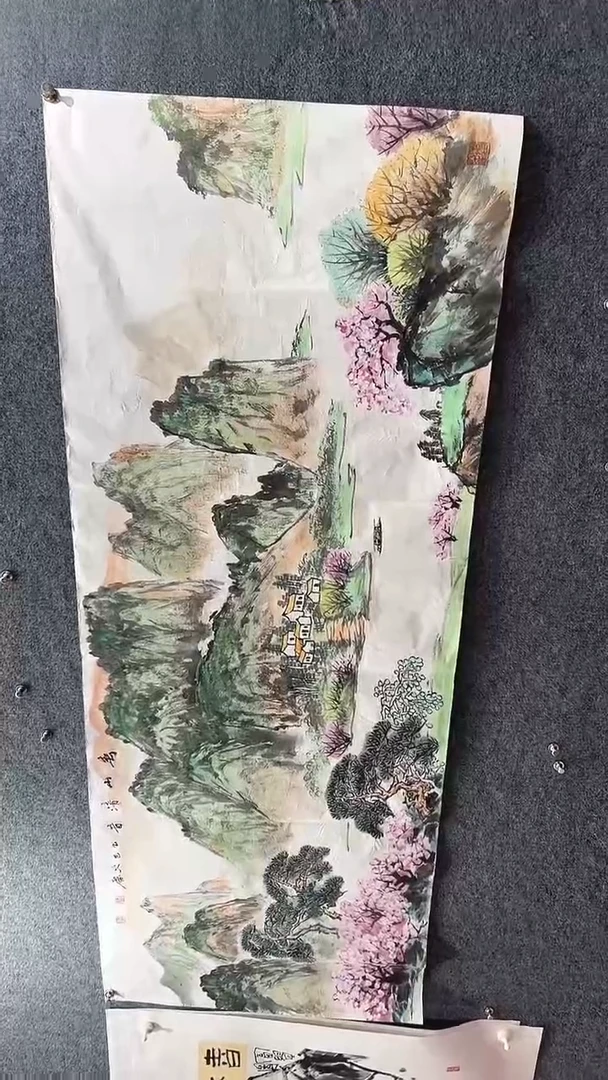 国画李火庆/国画/花鸟