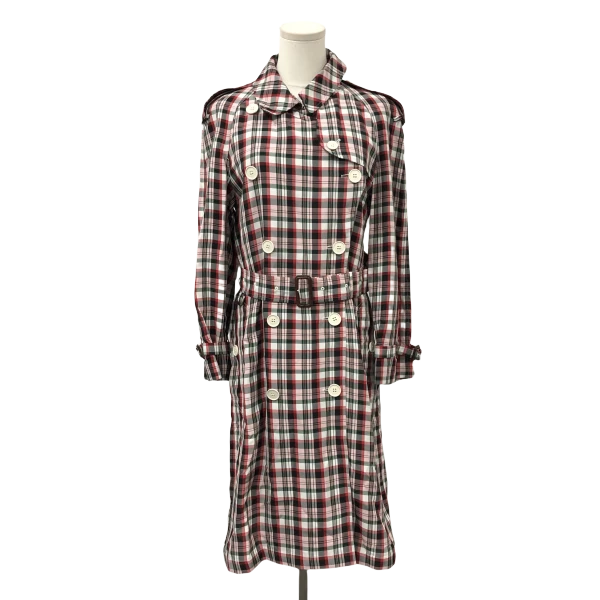 妃鱼/博柏利/粘胶纤维/风衣/95新/球九01