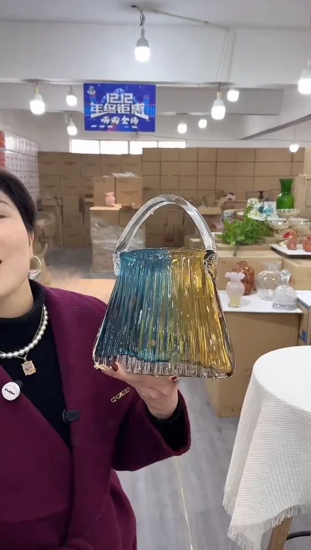 【闪购商品】琉璃泰轩花器Q-8