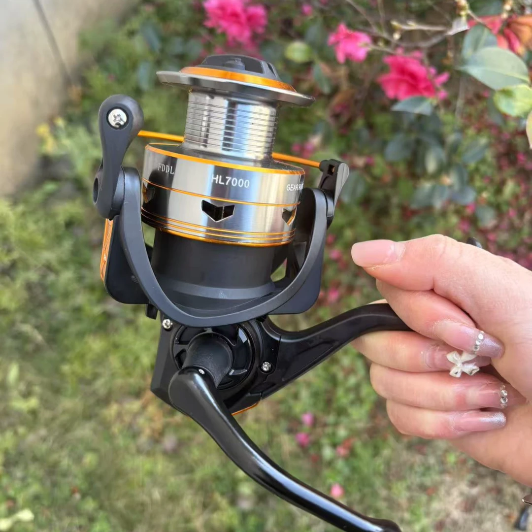 清仓款无间隙金属轮纺车轮海杆轮路亚轮矶钓滑漂轮无间隙纺车轮