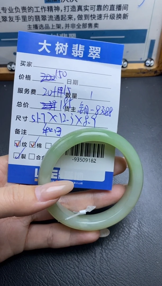 颈饰未镶嵌和田玉手镯多人-93509182