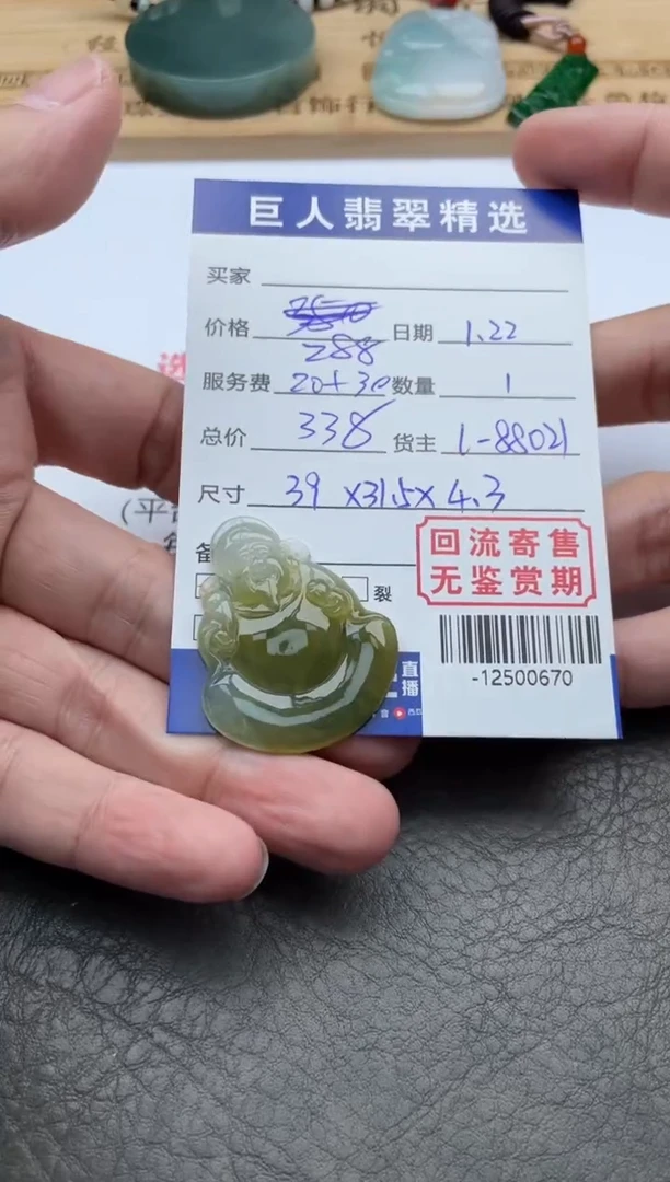 【闪购商品】翡翠颈饰未镶嵌多人-12500670