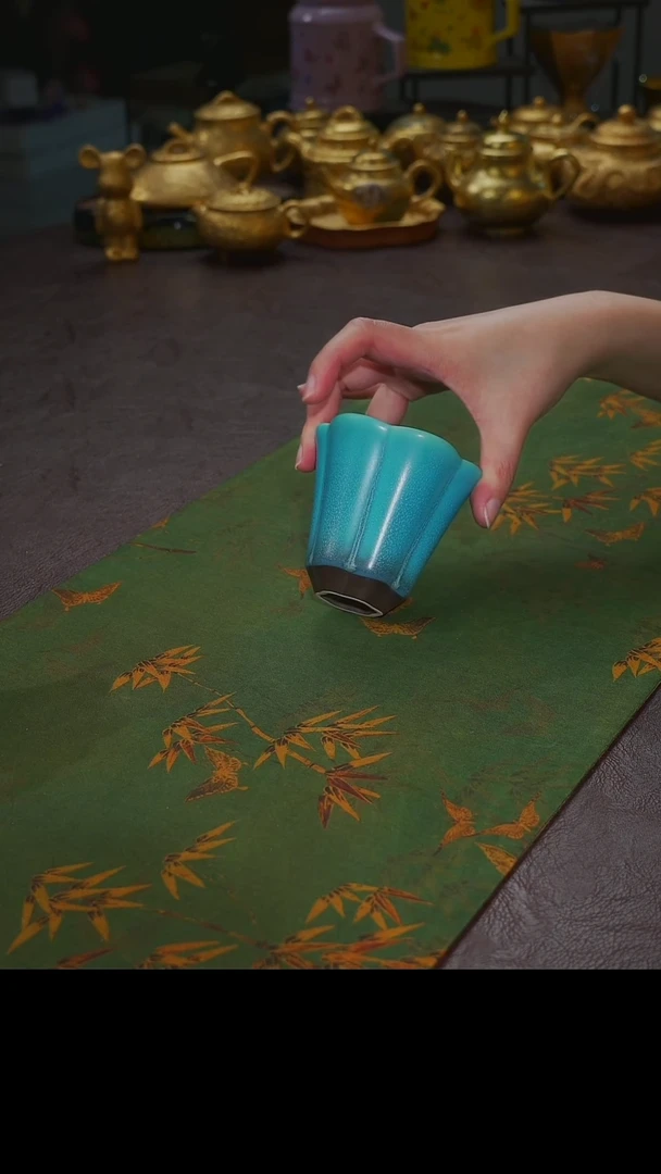 杯【宜景窑彩色丝毛系列】杯子