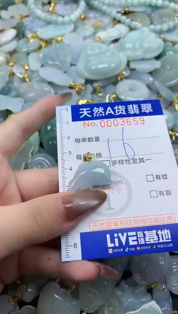 翡翠未镶嵌颈饰天然A货翡翠