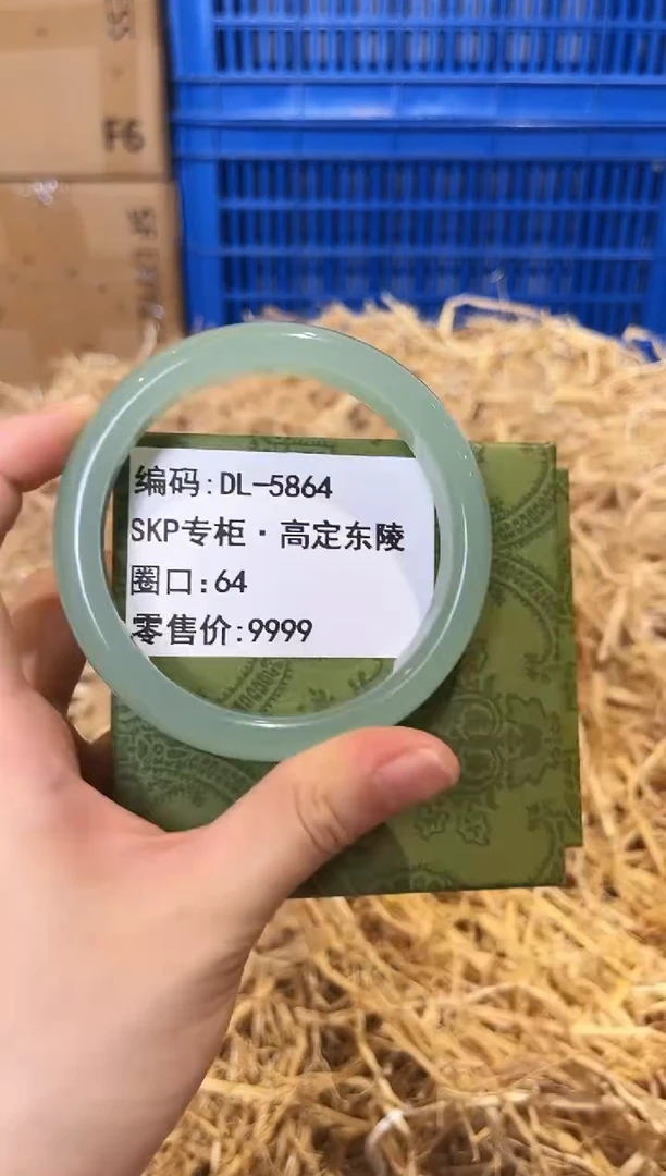 未镶嵌手镯石英质玉DL-5864