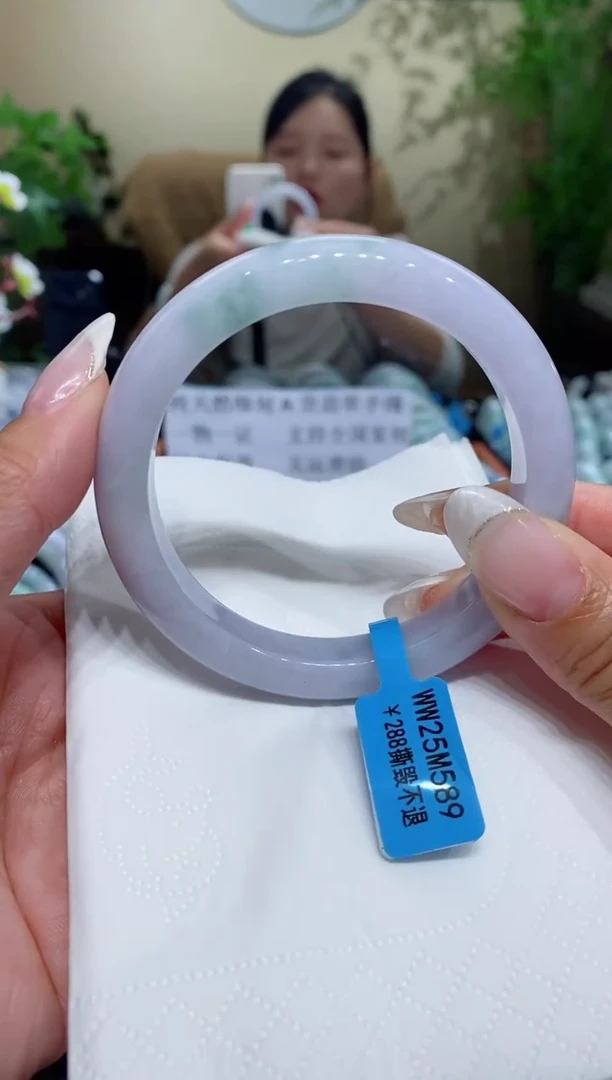 未镶嵌手镯翡翠圈口58.7