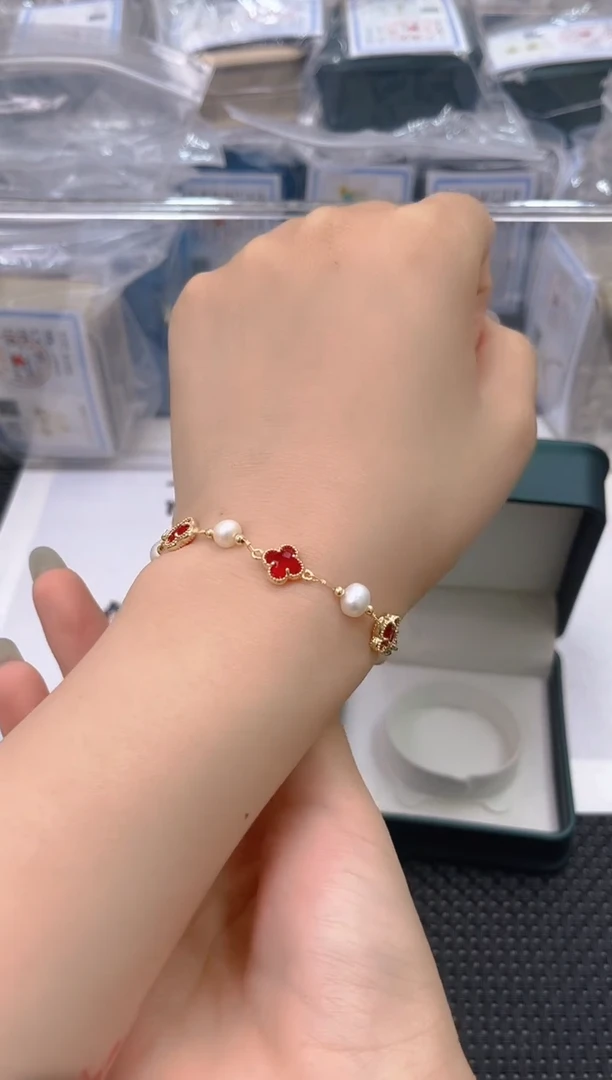 未镶嵌淡水珍珠耳饰sl4051