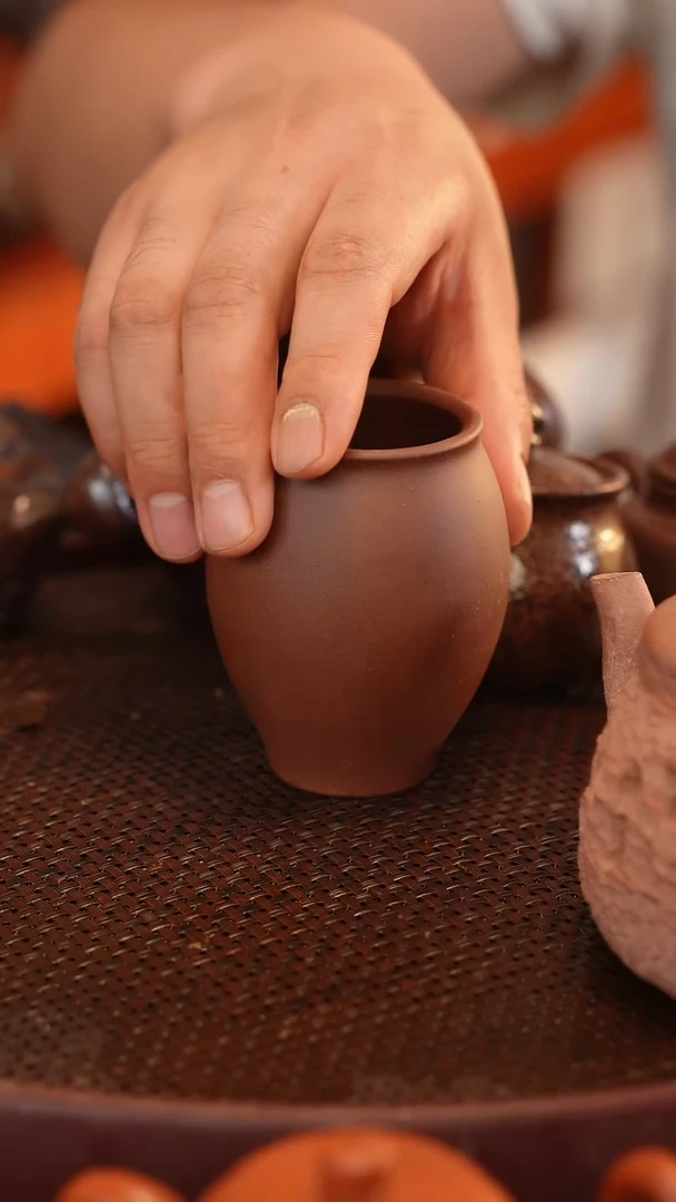茶壶紫砂原矿手工制作