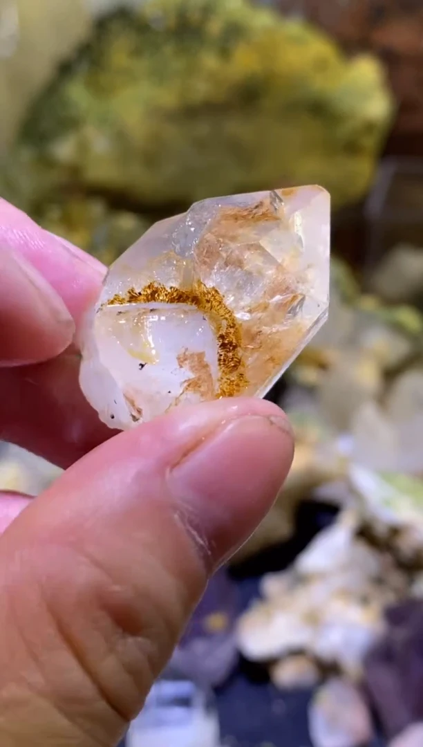 未镶嵌珠宝半成品水晶22号四川超七花园水晶