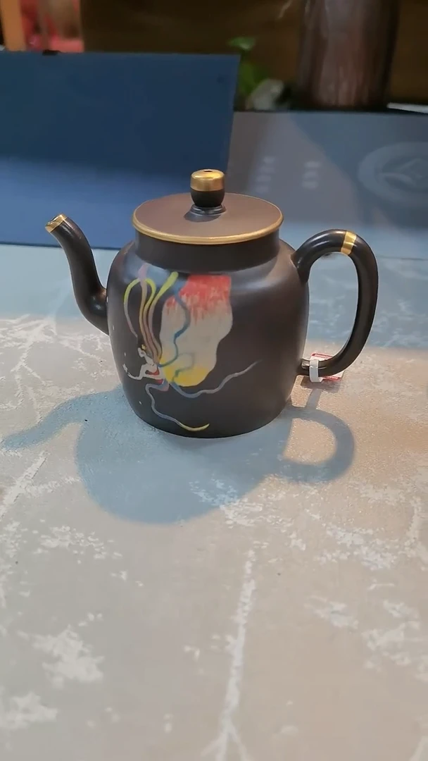 【闪购商品】紫砂紫砂飞天壶 容量200cc