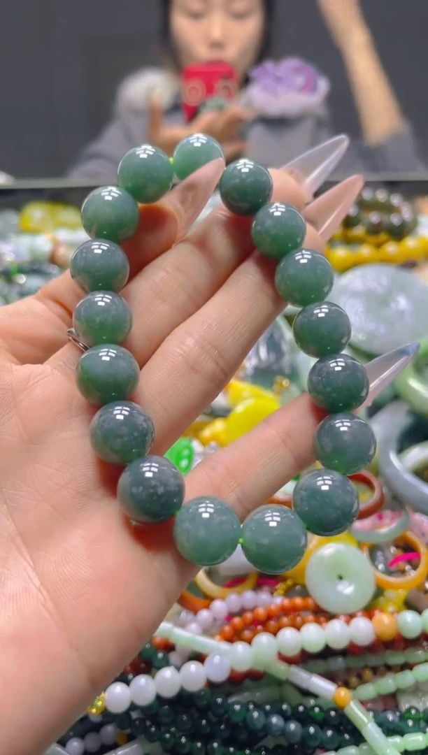 颈饰未镶嵌翡翠12MM