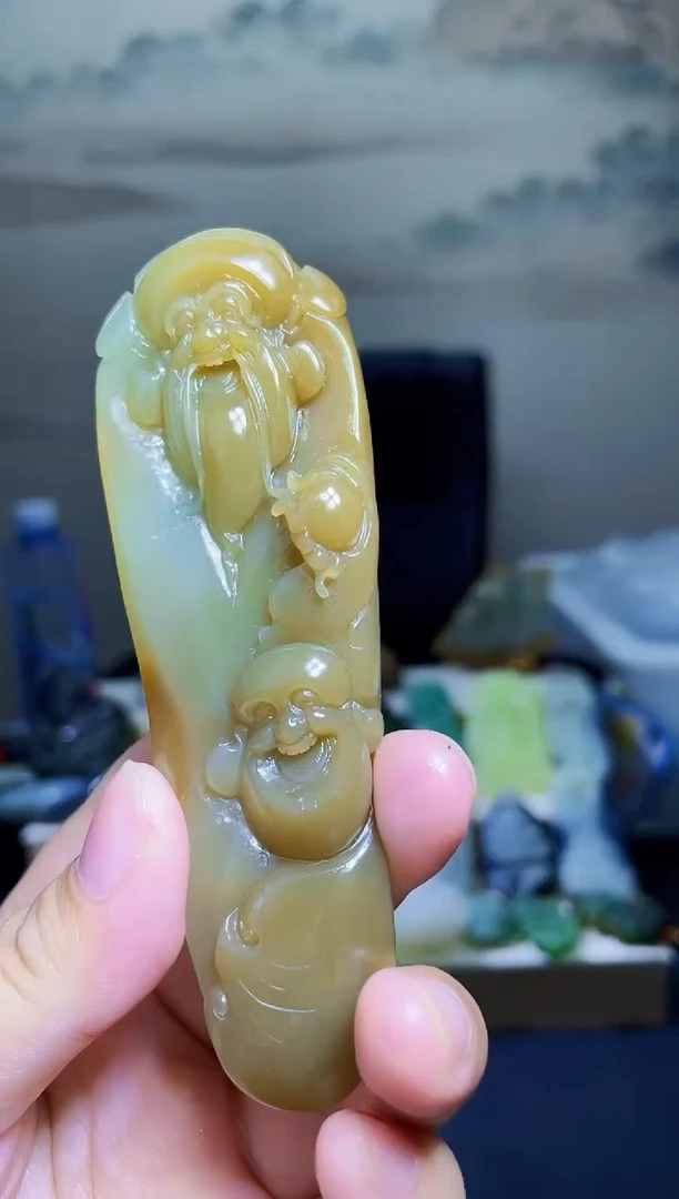颈饰未镶嵌和田玉1