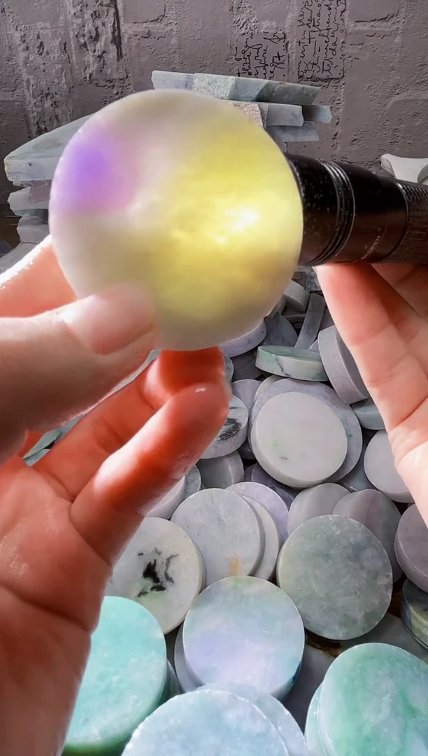 裸石翡翠天然翡翠A货古 南 266