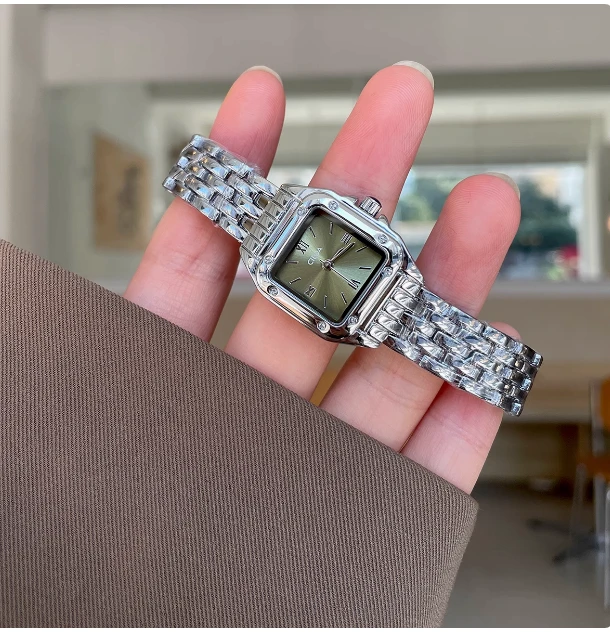 ciloa轻奢时尚小众潮流ins经典简约复古百搭女士腕表-R623