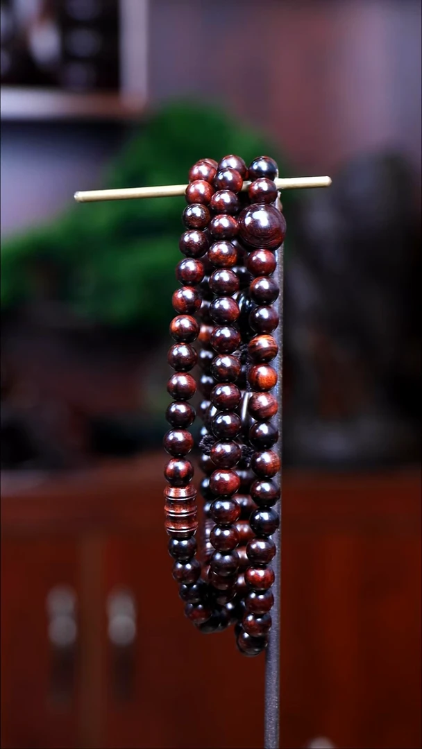 手串/手链黄花梨/降香黄檀海南黄花梨0.8*108手串