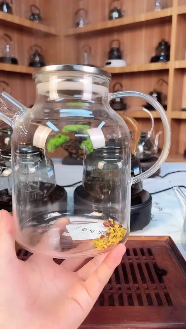 高硼硅玻璃泡茶壶