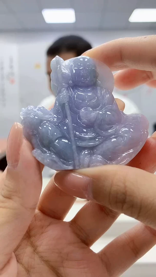 定制翡翠未镶嵌4898xx-毛货挂件38