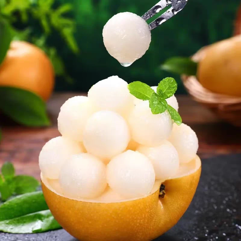 花佃悦下正宗莱阳脆甜秋月梨（7-9枚家庭装）纯正当季脆甜多汁