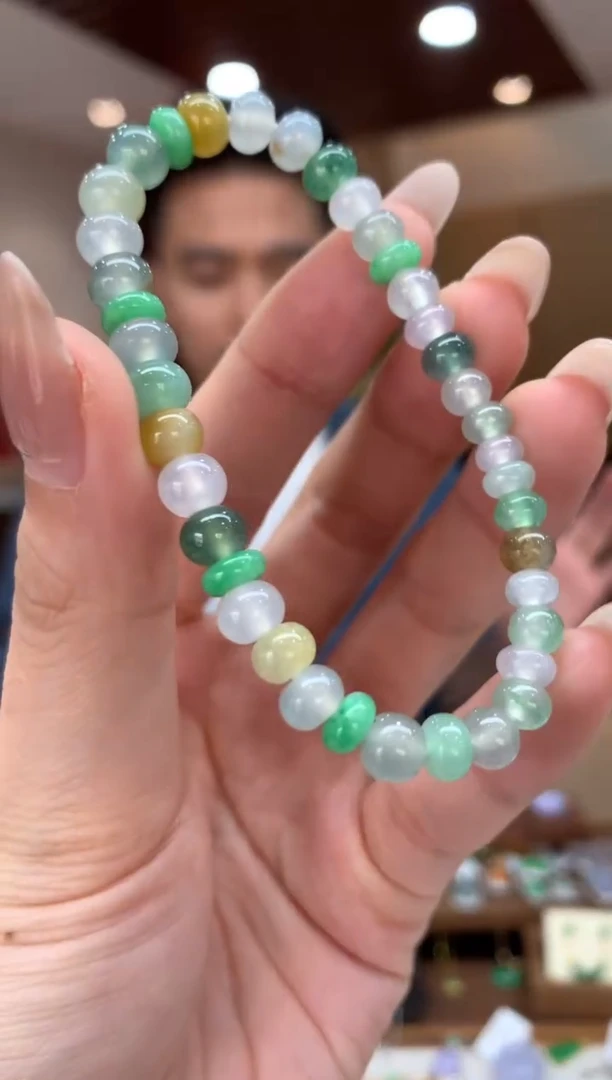 未镶嵌手串翡翠手串