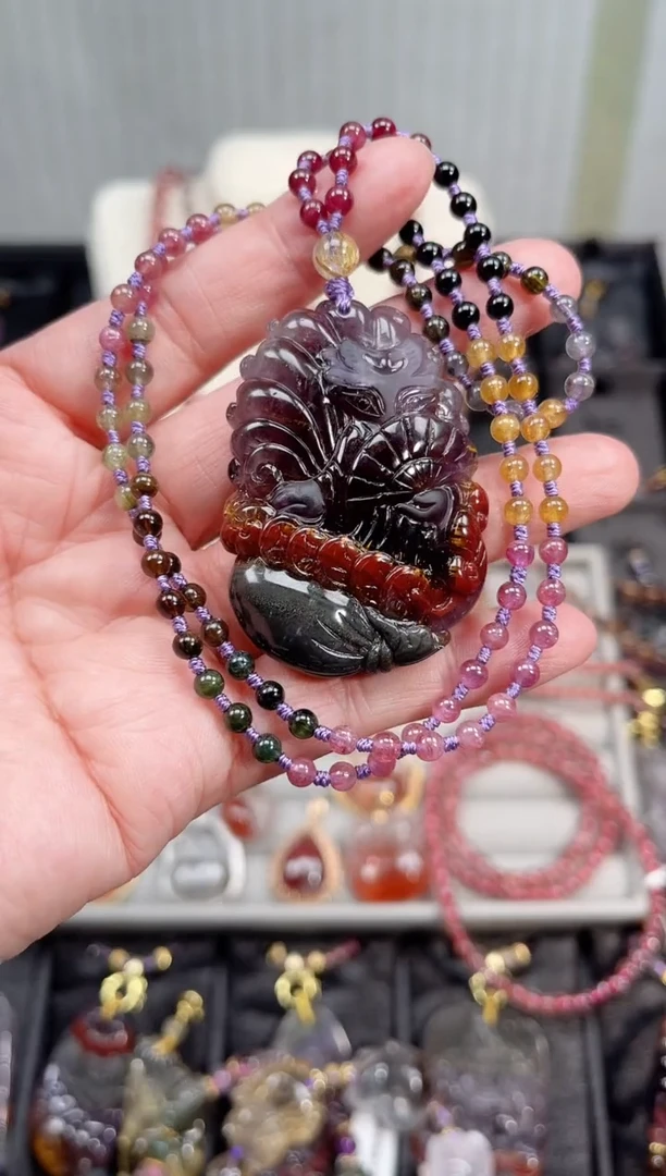 颈饰未镶嵌水晶【百晶灵儿】定制款