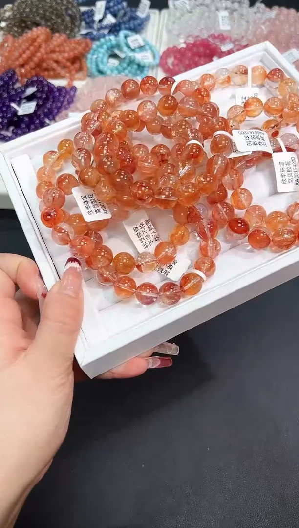 【闪购商品】水晶手串未镶嵌28Q多样性发其一/1条11mm默认微瑕