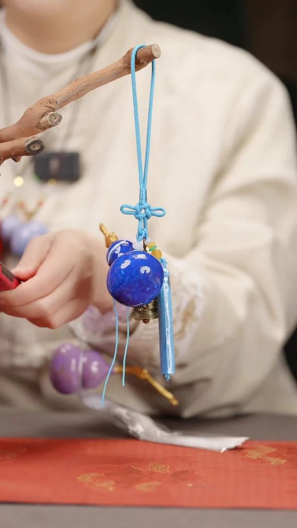 【闪购商品】196大漆葫芦手捻车挂脖挂摆件