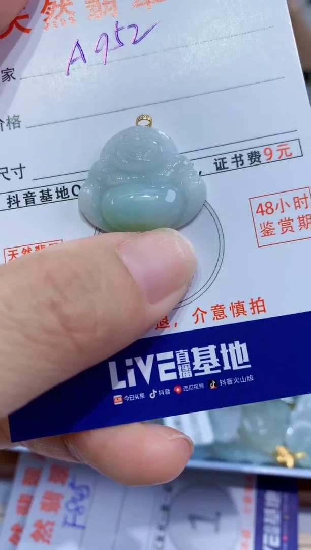 翡翠未镶嵌颈饰天然A货缅料翡翠