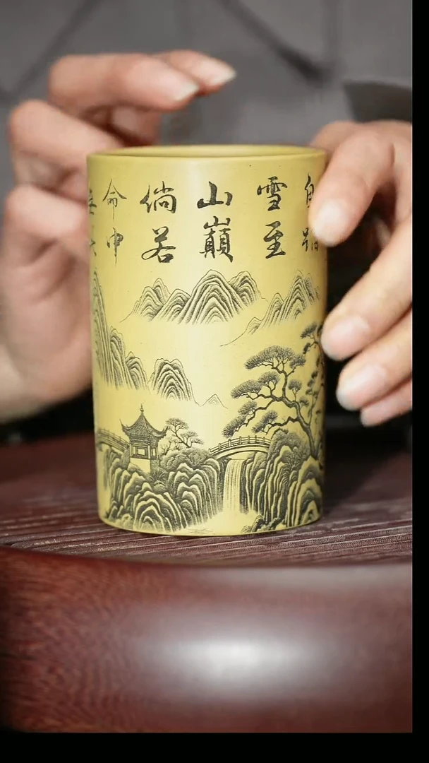 茶杯紫砂紫砂主人杯福利放漏