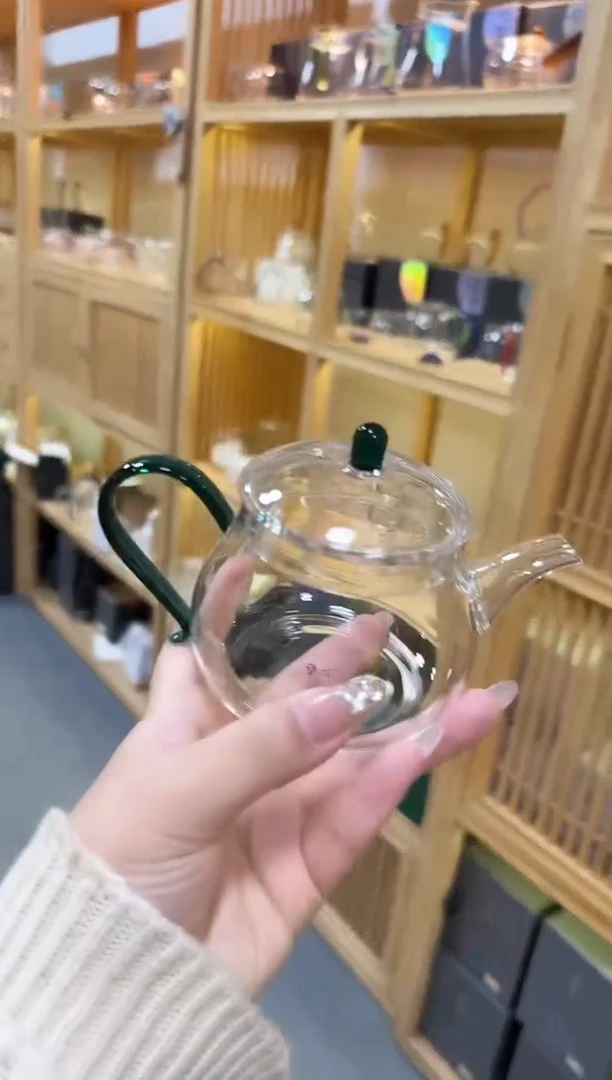 【闪购商品】墨绿色青云壶单只