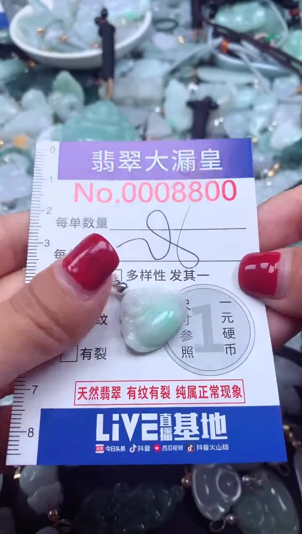 颈饰未镶嵌翡翠8800