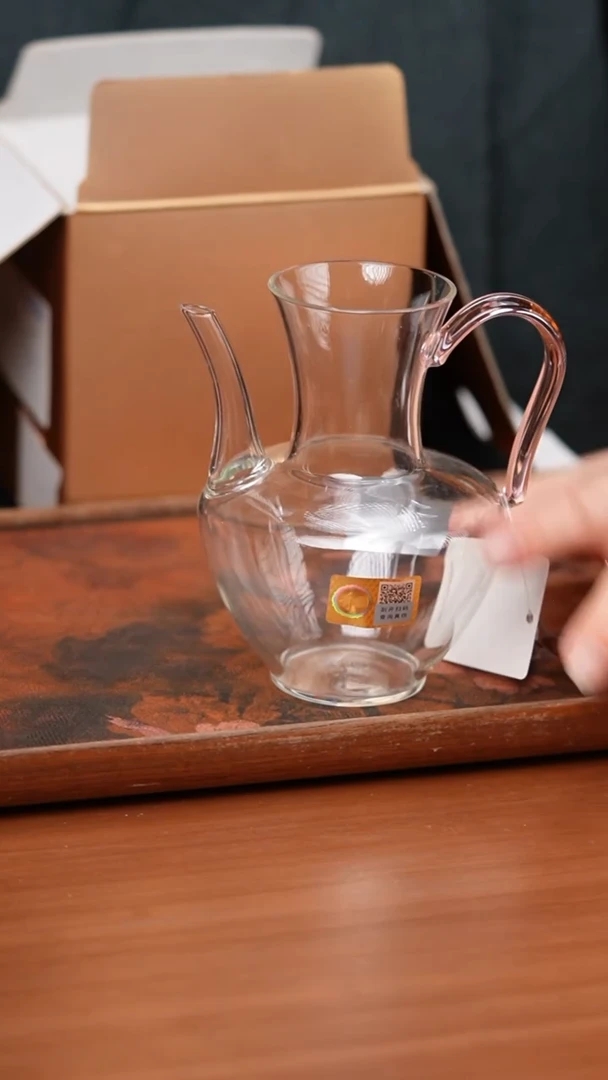 【闪购商品】禾器/晶彩俏然茶海/浅粉/定制版