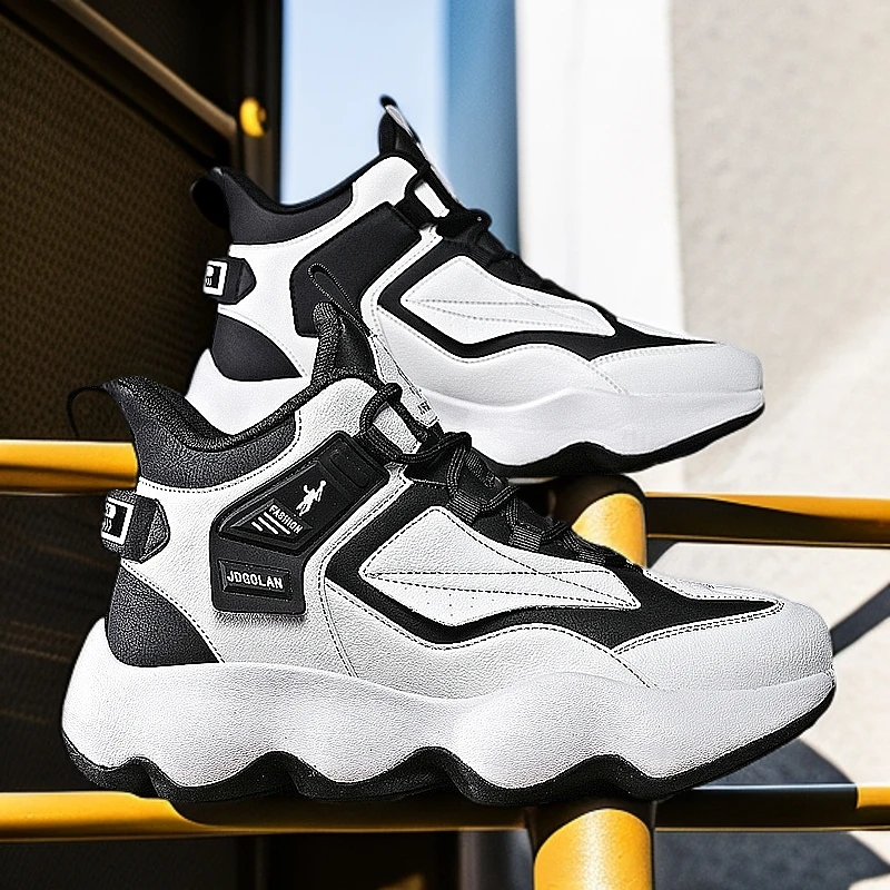 乔丹格兰官方正品男鞋运动鞋百搭男士休闲老爹鞋加厚增高篮球鞋