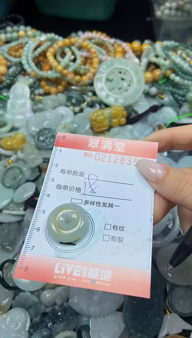 颈饰未镶嵌翡翠闪购0212835