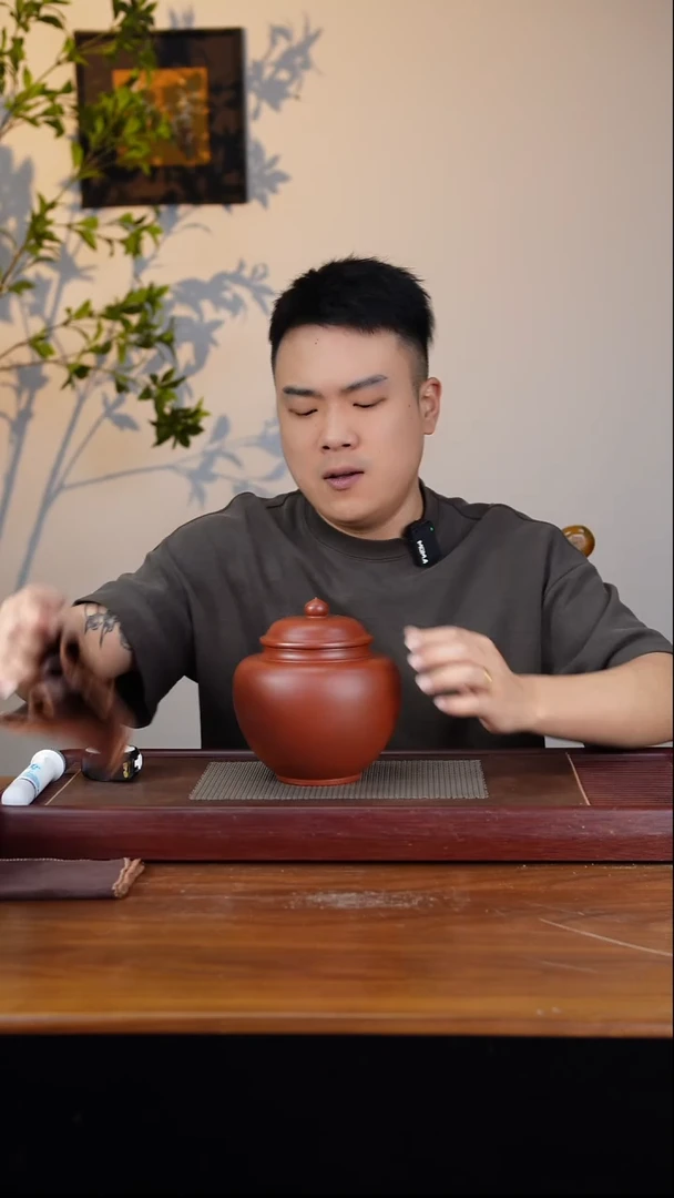 宜兴原矿紫砂茶叶罐
