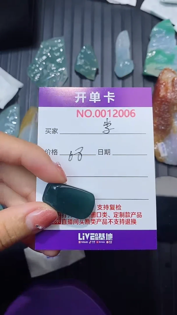 【闪购商品】翡翠颈饰未镶嵌随形