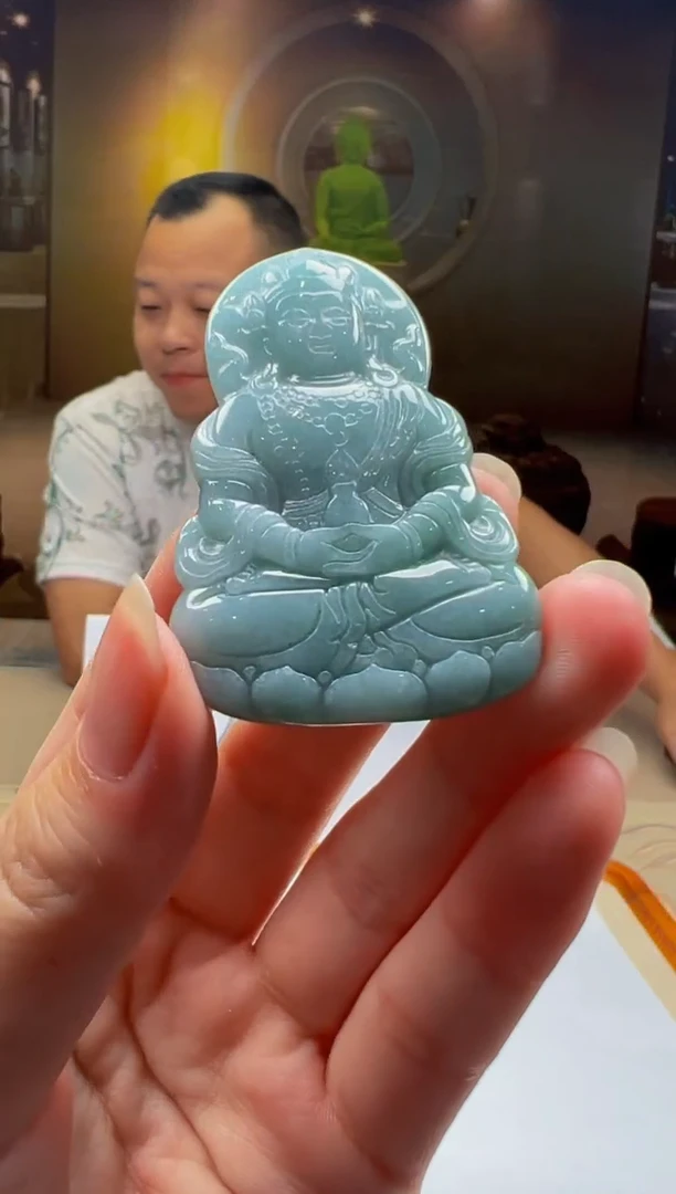 翡翠未镶嵌颈饰YY2025-8-19-3