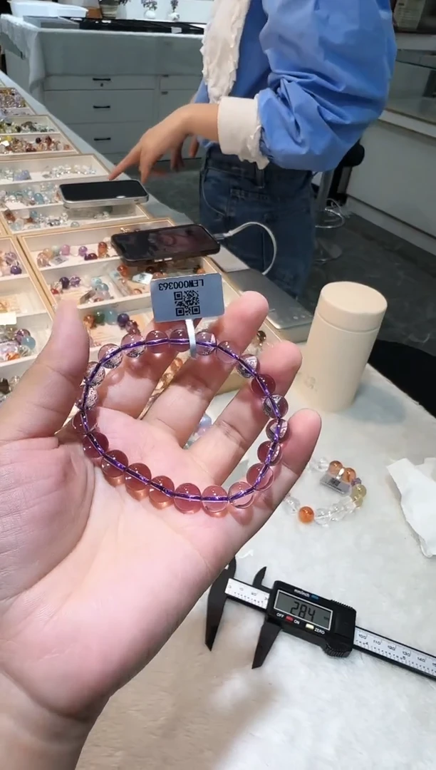 未镶嵌手串水晶手串