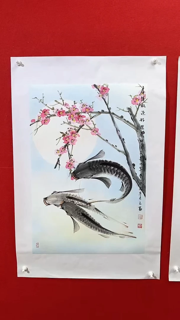 国画国画NYQ杰牛云勤老师作品