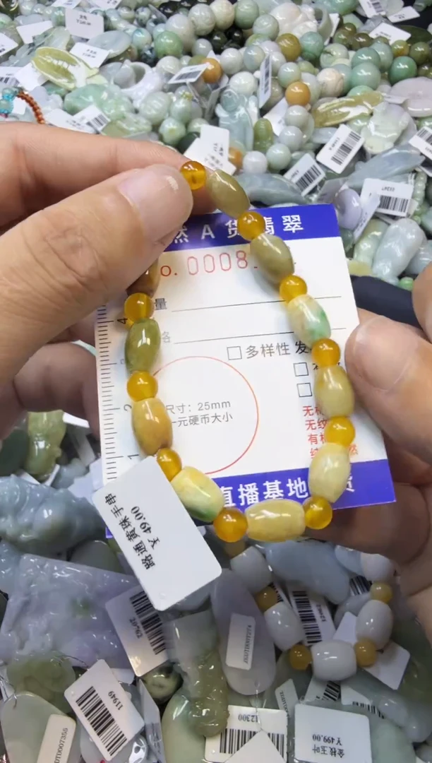【闪购商品】翡翠颈饰未镶嵌00008101