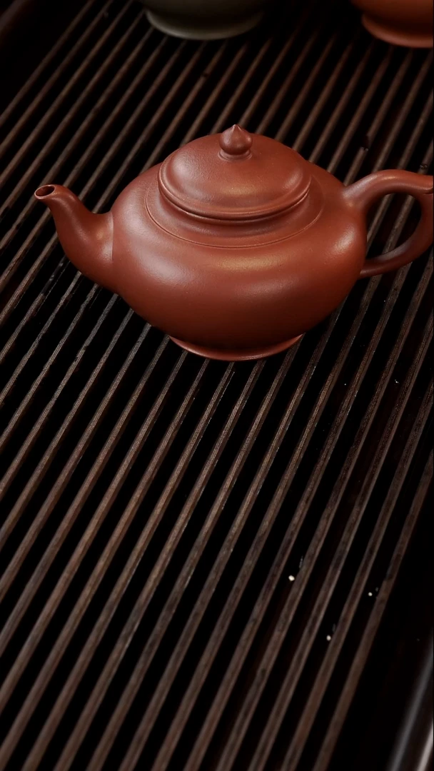 【闪购商品】紫砂茶壶半手精工紫泥笑樱壶