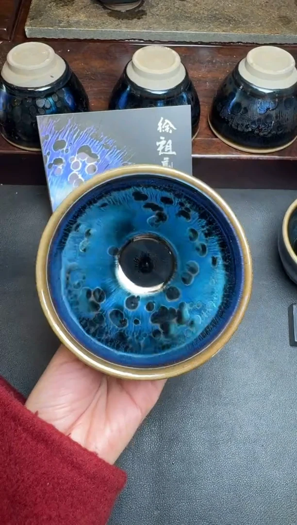 【闪购商品】茶盏建盏故事徐祖亮彩曜92