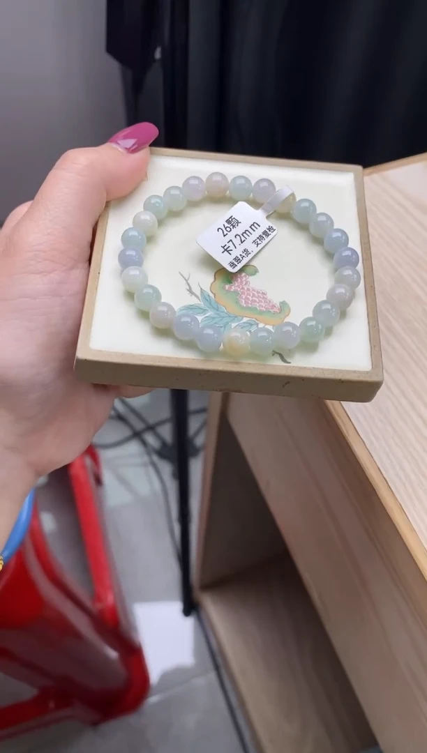 未镶嵌手链翡翠翡翠手串d2610