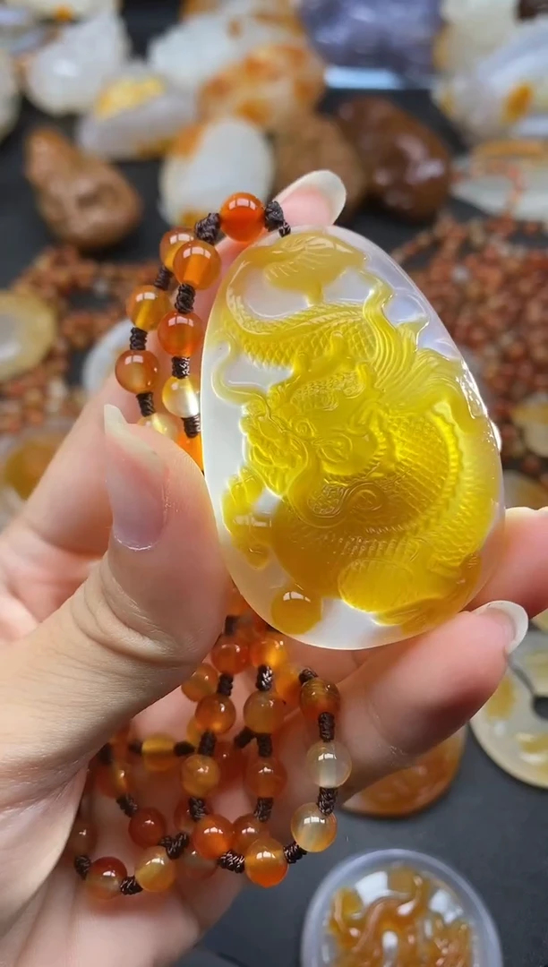 未镶嵌1玛瑙/玉髓美**空ll